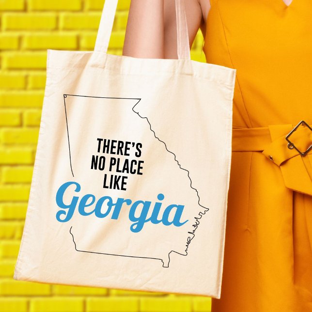 There's No Place Like Georgia, Tote Bag, Mom Gift (Creator Uploaded)