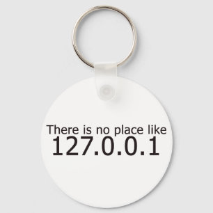 Theres no place like home ip address key ring