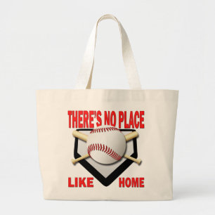 THERE'S NO PLACE LIKE HOME LARGE TOTE BAG
