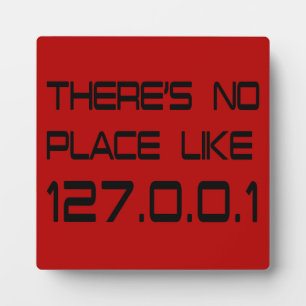 There's No Place Like Home Plaque