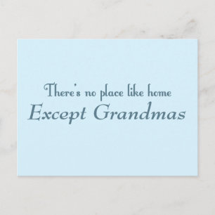 There's No Place Like Home Postcard