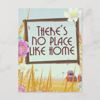 There's no place like home. postcard