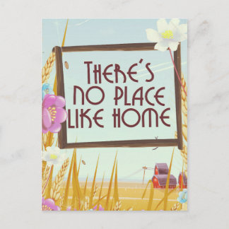 There's no place like home. postcard