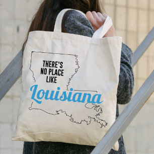 There's No Place Like Louisiana Tote Bag, Mum Gift