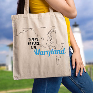 There's No Place Like Maryland, Tote Bag, Mum Gift