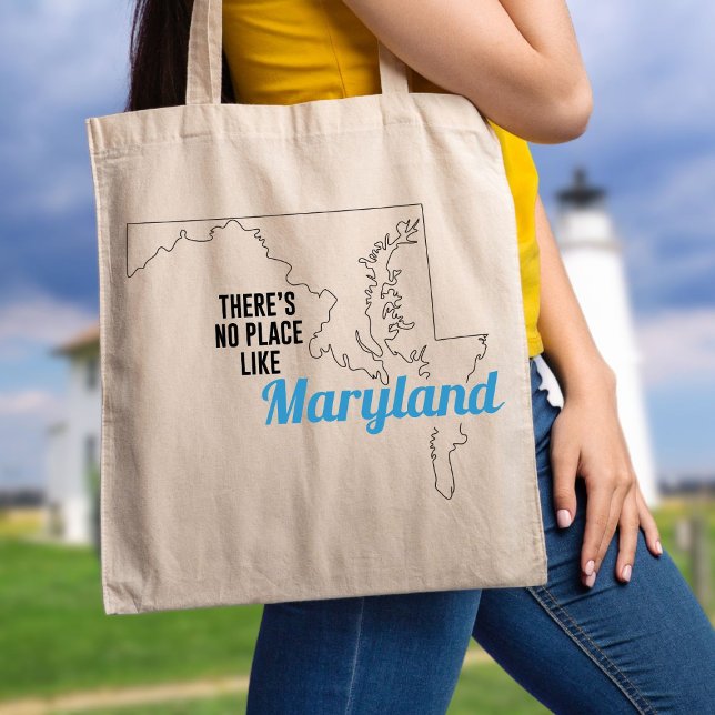 There's No Place Like Maryland, Tote Bag, Mum Gift Bag (Creator Uploaded)