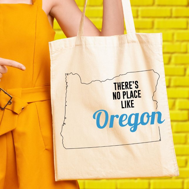 There's No Place Like Oregon, Tote Bag, Mum Gift Bag (Creator Uploaded)