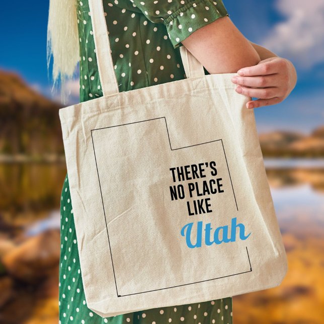 There's No Place Like Utah, Tote Bag, Mum Gift Bag (Creator Uploaded)