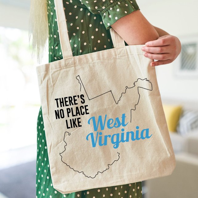There's No Place Like West Virginia Tote Bag (Creator Uploaded)