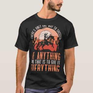 There's Only One Way To Loves Western Riding Cutti T-Shirt
