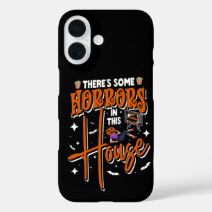 There's Some Horrors In This House Funny Halloween iPhone 16 Case