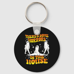 Theres Some Horrors In This House Spooky Ghost Hal Key Ring