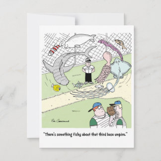 There's Something Fishy. Holiday Card