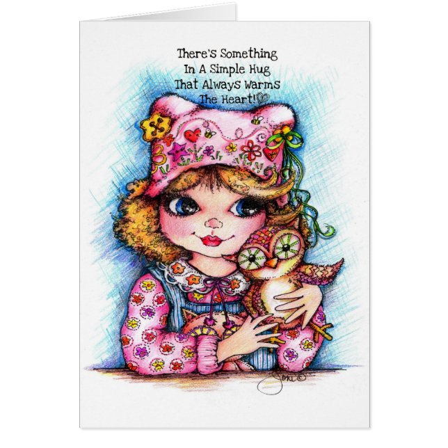 There's Something In A Simple Hug... (Front)