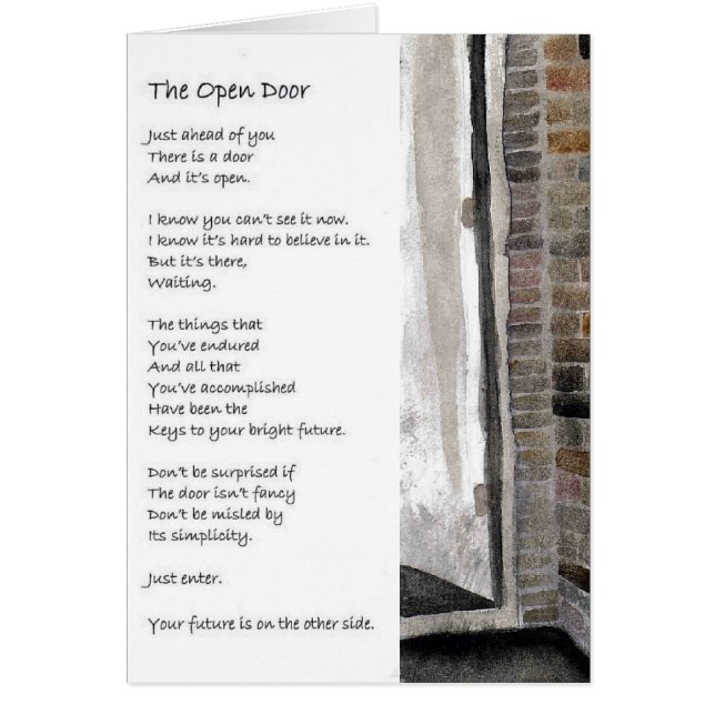Theresa Hartman "The Open Door" (Front)