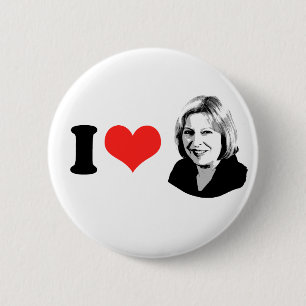 Theresa May 6 Cm Round Badge