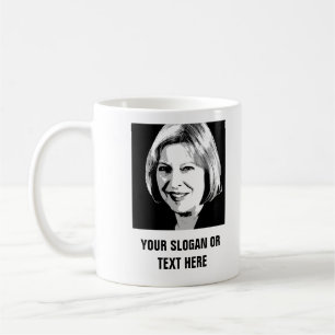 Theresa May Face Icon - Coffee Mug