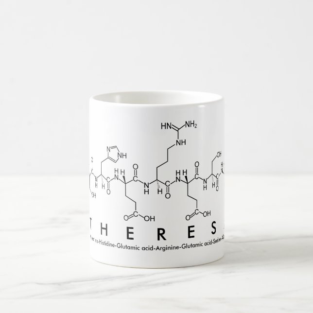 Theresa peptide name mug (Center)