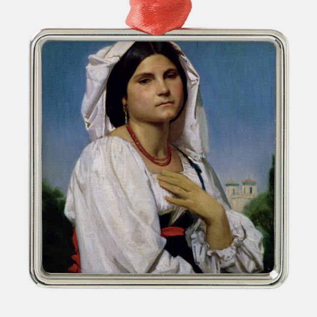 Therese Metal Tree Decoration (Front)