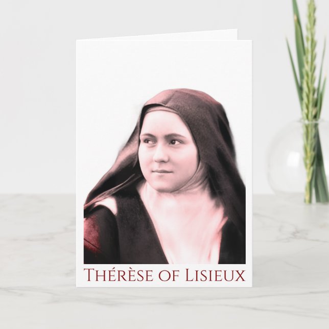 Thérèse of Lisieux (c. 1890s) Card (Front)
