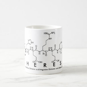 Therese peptide name mug