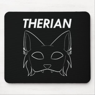 Therian Furry Animal Mask Wolf Cat Dog Mouse Mat
