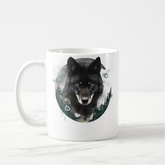 Therian Moon Wolf Coffee Mug