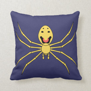 Theridion grallator AKA Happy Face Spider Cushion