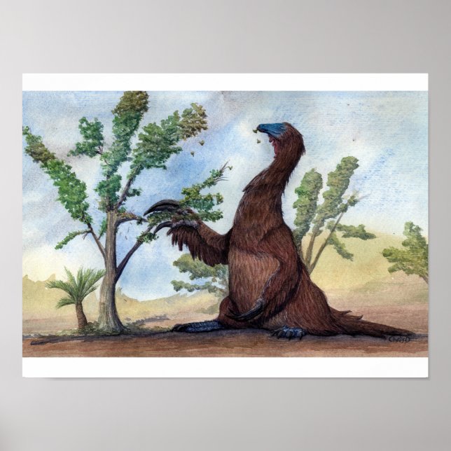 Therizinosaurus Print (Front)