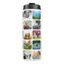 Thermal Bottle 30 Photo Rounded Template