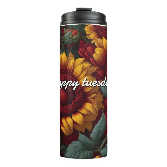 thermal glass thermal tumbler (Front)