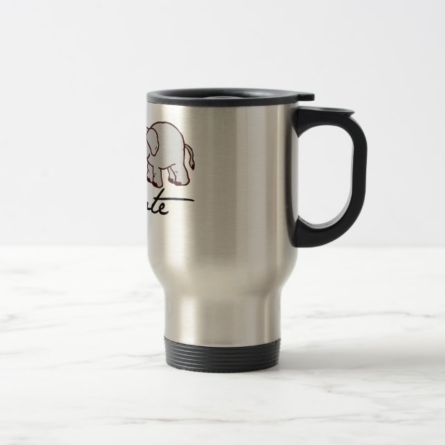 Thermal mug Band Elephant (Right)