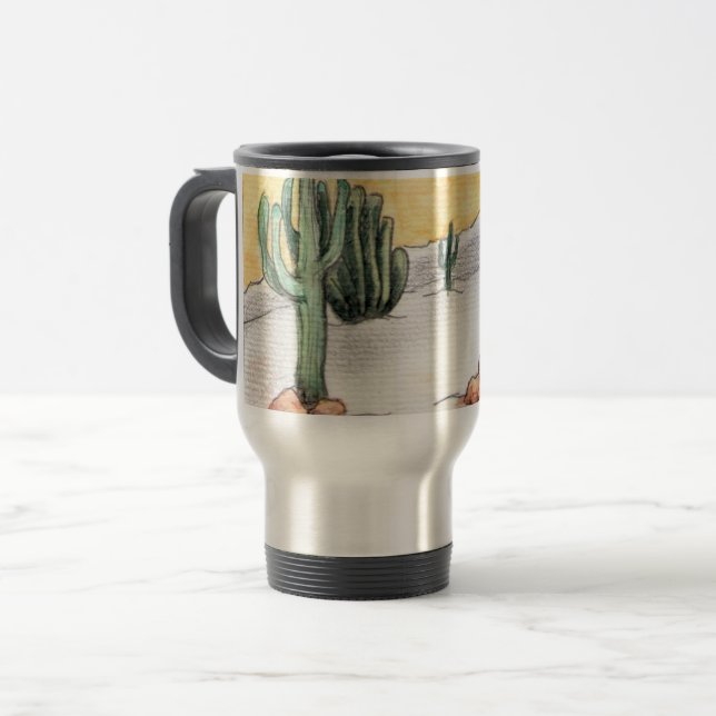 Thermal mug - Cactus (Front Left)