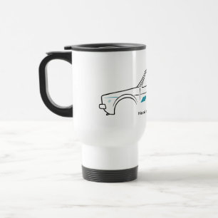 Thermal Mug Mug Youngtimer RetroCar 90s