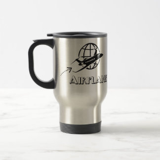 Thermal mug Pilot of airplane