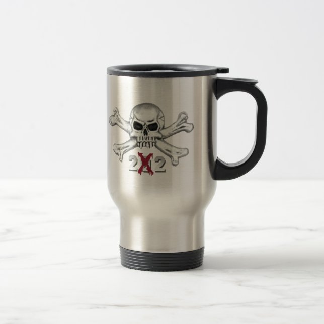 Thermal Mug w/Skull (Right)
