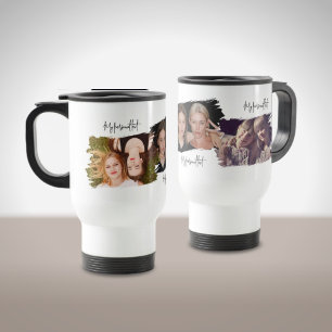 Thermal mug with full of memories for this summer
