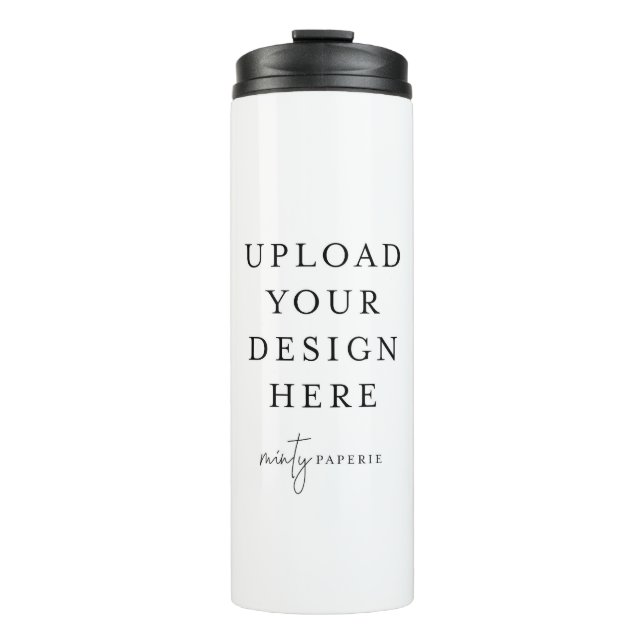 Thermal Tumbler 12 oz. Hot or Cold Drink (Front)