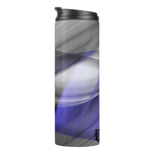 Thermal Tumbler Abstract Trend Lavender Violet