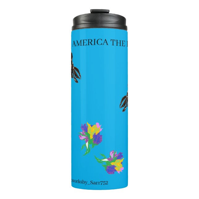 Thermal Tumbler : AMERICAN BALD EAGLE (Front)