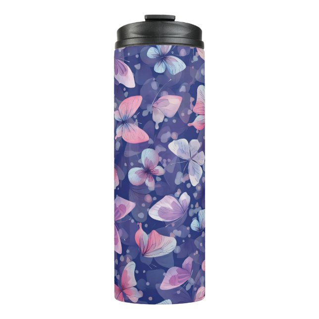 Thermal Tumbler butterfly pattern (Front)