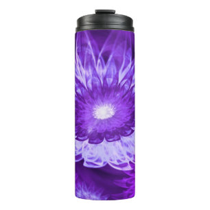 Thermal Tumbler Fantasy Flowers Purple