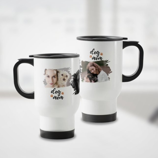 Thermal tumbler for pet mum | Travel Mug (pet mom mug thermal cup for best summer sale product animal pet lover best gift for her )