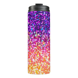 Thermal Tumbler Glitter Graphic