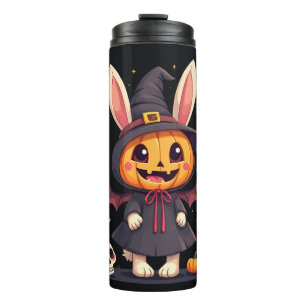Thermal Tumbler Halloween Witch Rabbit