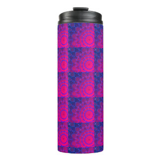 Thermal Tumbler PINK - BLUE -MANDALA MODERN