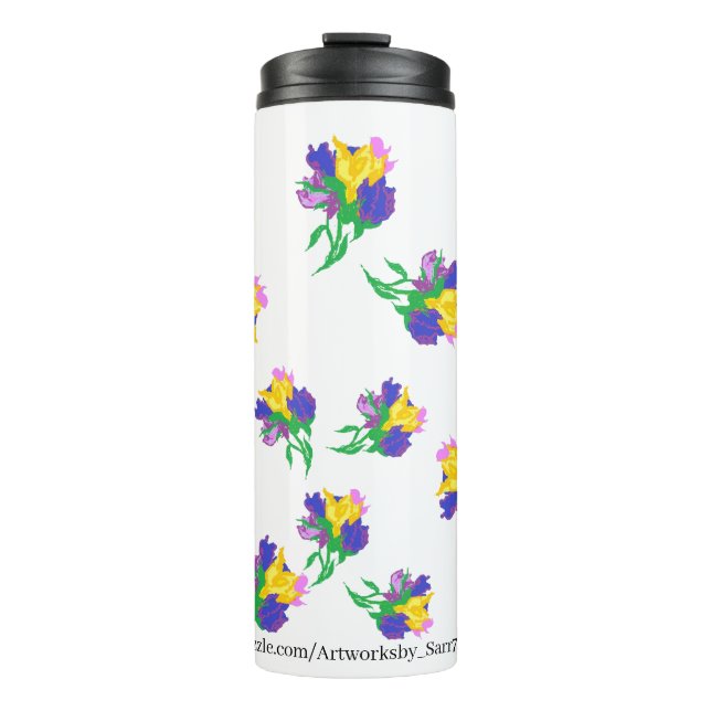 Thermal Tumbler : Tulips (Front)