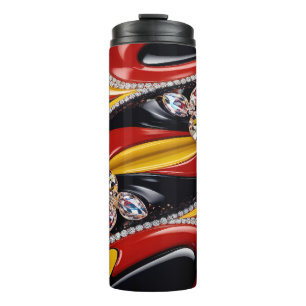 Thermal Tumbler with Belgian Colours