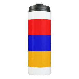 Thermal Tumbler with flag of Armenia