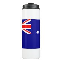 Thermal Tumbler with flag of Australia